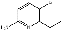 2-Pyridinamine, 5-bromo-6-ethyl- Structure