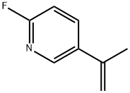 2-FLUORO-5-(PROP-1-EN-2-YL)PYRIDINE Structure