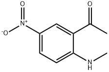 1-[2-(methylamino)-5-nitrophenyl]ethanone Structure