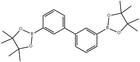 3,3'-bis(4,4,5,5-tetramethyl-1,3,2-dioxaborolan-2-yl)-1,1'-biphenyl Structure