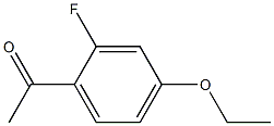 1-(4-乙氧基-2-氟苯基)乙烷-1-酮,851667-22-6,结构式