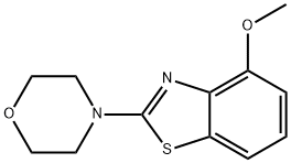 4-(4-methoxybenzo[d]thiazol-2-yl)morpholine Structure
