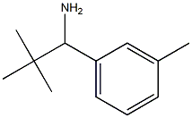 2,2-DIMETHYL-1-(3-METHYLPHENYL)PROPAN-1-AMINE Structure