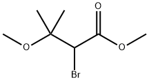 Methyl 2-bromo-3-methoxy-3-methylbutanoate Structure