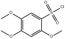 2,4,5-三甲氧基苯-1-磺酰氯化 结构式