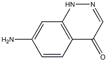 7-amino-1H-cinnolin-4-one 化学構造式
