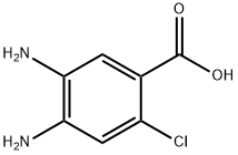 4,5-二氨基-2-氯苯甲酸,855470-71-2,结构式