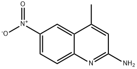 4-Methyl-6-nitro-quinolin-2-ylamine Struktur