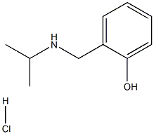 2-{[(propan-2-yl)amino]methyl}phenol hydrochloride, 856182-23-5, 结构式