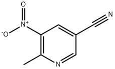 6-methyl-5-nitronicotinonitrile, 856579-10-7, 结构式