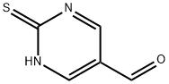 2-MERCAPTOPYRIMIDINE-5-CARBALDEHYDE, 856596-02-6, 结构式