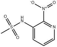 N-(2-nitro-3-pyridinyl)methanesulfonamide Struktur