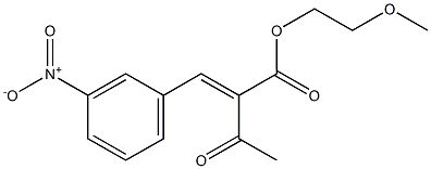 2-methoxyethyl (2E)-2-[(3-nitrophenyl)methylidene]-3-oxobutanoate|尼莫地平杂质15