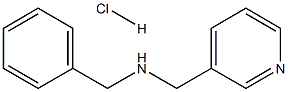 Benzyl-pyridin-3-ylmethyl-amine hydrochloride,856848-50-5,结构式