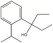 3-(2-iso-Propylphenyl)-3-pentanol 结构式