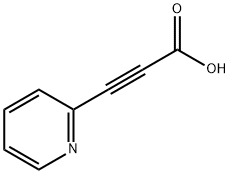 3-(2-吡啶基)丙炔酸 结构式