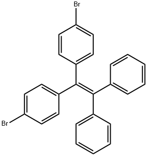 1,1-diphenyl-2,2-di(p-bromophenyl)ethylene Structure