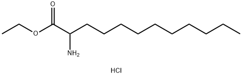 2-氨基十二酸乙酯盐酸盐, 859759-44-7, 结构式