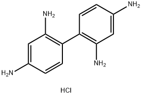 4-(2,4-diaminophenyl)benzene-1,3-diamine:tetrahydrochloride Structure