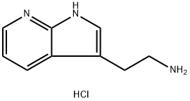 2-(1H-Pyrrolo[2,3-b]pyridin-3-yl)ethanamine dihydrochloride Struktur