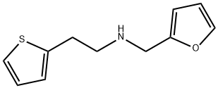 N-(2-furylmethyl)-2-(2-thienyl)ethanamine 化学構造式