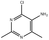 4-Chloro-2,6-dimethylpyrimidin-5-amine 结构式