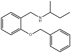 {[2-(benzyloxy)phenyl]methyl}(butan-2-yl)amine Structure