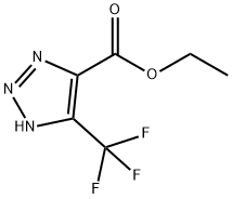 5-三氟甲基-1,2,3-三氮唑-4-甲酸乙酯,862112-26-3,结构式