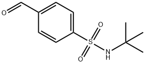 N-tert-Butyl-4-formyl-benzenesulfonamide Struktur