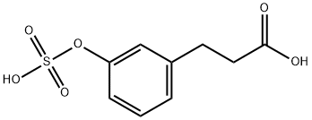 3-(3-sulfooxyphenyl)propanoic acid Struktur