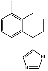 4-(1-(2,3-dimethylphenyl)propyl)-1H-imidazole 化学構造式