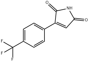 3-[4-(trifluoromethyl)phenyl]pyrrole-2,5-dione Structure
