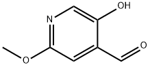 5-HYDROXY-2-METHOXYISONICOTINALDEHYDE Structure