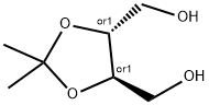 [(4S,5S)-5-(hydroxymethyl)-2,2-dimethyl-1,3-dioxolan-4-yl]methanol Structure