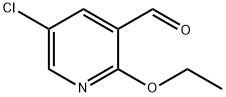 5-氯-2-乙氧基-吡啶-3-甲醛,870721-63-4,结构式