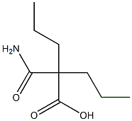 Pentanoic acid,2-(aminocarbonyl)-2-propyl-|双丙戊酸钠杂质17