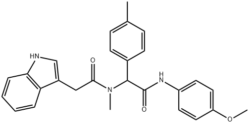 WAY-326769, 871700-29-7, 结构式