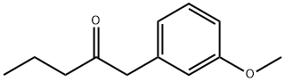 1-(3-METHOXYPHENYL)PENTAN-2-ONE Structure