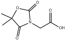 2-(5,5-DIMETHYL-2,4-DIOXOOXAZOLIDIN-3-YL)ACETIC ACID,872806-40-1,结构式