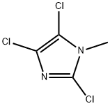 1-METHYL-2,4,5-TRICHLOROIMIDAZOLE,873-25-6,结构式