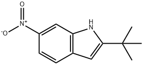 2-(叔丁基)-6-硝基-1H-吲哚 结构式