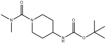 tert-Butyl 1-(dimethylcarbamoyl)piperidin-4-ylcarbamate|873537-34-9