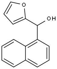 furan-2-yl(naphthalen-1-yl)methanol Structure