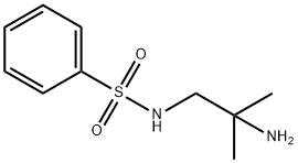 N-(2-Amino-2-Methylpropyl)Benzenesulfonamide Struktur