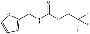 2,2,2-trifluoroethyl N-(furan-2-ylmethyl)carbamate Structure