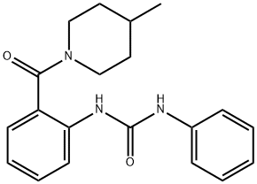 1-[2-(4-methylpiperidine-1-carbonyl)phenyl]-3-phenylurea Structure