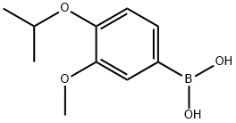 4-Isopropoxy-3-methoxyphenylboronic acid Struktur