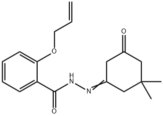 N-[(Z)-(3,3-dimethyl-5-oxocyclohexylidene)amino]-2-prop-2-enoxybenzamide,876111-60-3,结构式