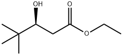 (S)-ethyl 3-hydroxy-4,4-dimethylpentanoate Struktur