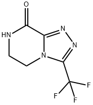 3-(trifluoromethyl)-6,7-dihydro-[1,2,4]triazolo[4,3-a]pyrazin-8(5H)-one